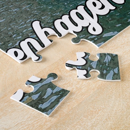 Sunset Over Kopenhagen, Dänemark Puzzle (Seite)