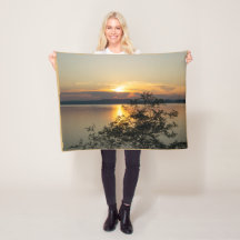 Sunset over Lake Balaton, Hungary.