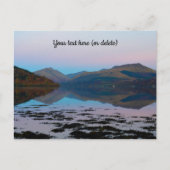 Sunset over Loch Fyne, Schottland Postcard Postkarte (Vorderseite)