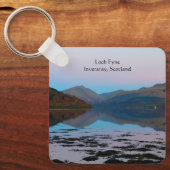 Sunset over Loch Fyne, Scotland Keyring Schlüsselanhänger (Vorderseite)
