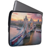 Sunset over London Laptopschutzhülle (Vorne Rechts)