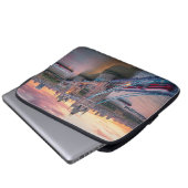 Sunset over London Laptopschutzhülle (Vorne Knopf)