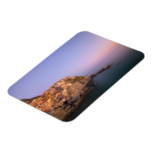 Sunset over Manarola village Magnet (Linke Seite)