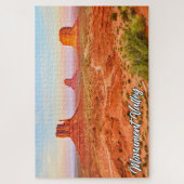 Sunset Over Monument Valley, Arizona, USA Puzzle (Vertikal)