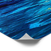 Sunset Over Mountain River Valley Poster (Ecke)