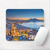 Sunset Over Neapel, Italien Mousepad (Mit Mouse)