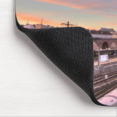 Sunset Over Spittelau, Wien Österreich Mousepad (Ecke)