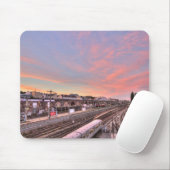 Sunset Over Spittelau, Wien Österreich Mousepad (Mit Mouse)