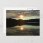 Sunset over Spring Valley Reservoir Postkarte (Vorne/Hinten)