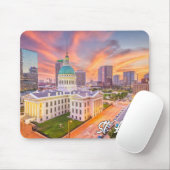 Sunset Over St. Louis, Missouri, USA Mousepad (Mit Mouse)