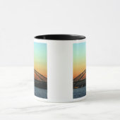 Sunset over Sydney Harbour Bridge, Australien Tasse (Zentrum)