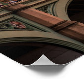 Sunset Over the Iconic London Clocktower Poster (Ecke)