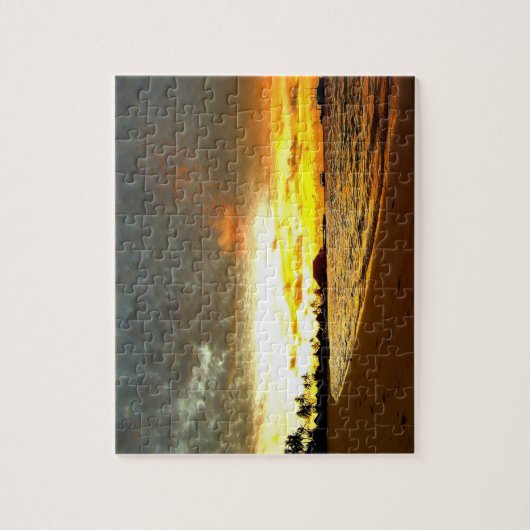 Sunset Over the Maldives Puzzle (Vertikal)