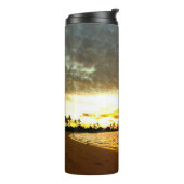 Sunset Over the Maldives Thermosbecher (Nach links gedreht)