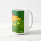 Sunset over the savannah kaffeetasse (VorderseiteRechts)