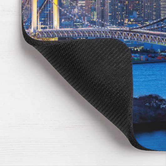 Sunset Over Tokio, Japan Mousepad (Ecke)
