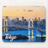 Sunset Over Tokio, Japan Mousepad (Vorne)