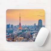 Sunset Over Tokio, Japan Mousepad (Mit Mouse)