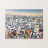 Sunset Over Tokio, Japan Puzzle (Horizontal)