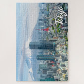 Sunset Over Tokio, Japan Puzzle (Vertikal)