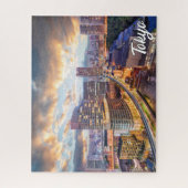 Sunset Over Tokio, Japan Puzzle (Vertikal)