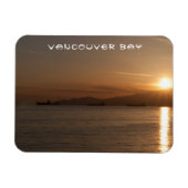Sunset over Vancouver Bay - Kanada Magnet (Horizontal)