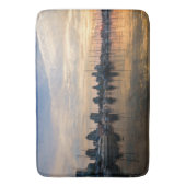 Sunset over Vancouver Skyline Badematte (Vorderseite Vertikal)