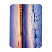 Sunset Over Ventura Pier and Beach Magnet (Vertikal)