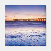 Sunset Over Ventura Pier and Beach Magnet (Vorne)
