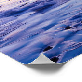 Sunset Over Ventura Pier and Beach Poster (Ecke)