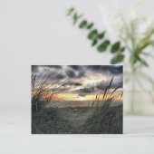 Sunset Over Wales Postkarte (Stehend Vorderseite)