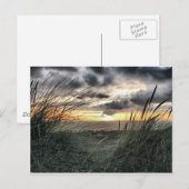 Sunset Over Wales Postkarte (Vorne/Hinten)