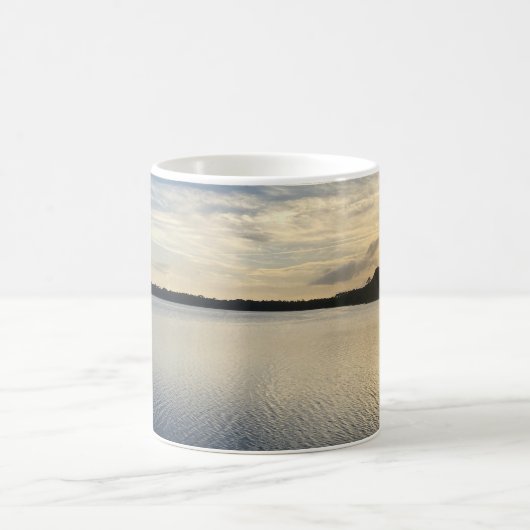 Sunset Over Wildcat Lake Kaffeetasse (Mittel)