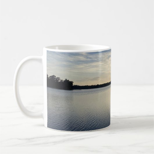 Sunset Over Wildcat Lake Kaffeetasse (Links)
