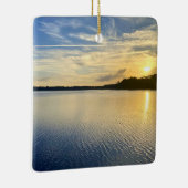 Sunset Over Wildcat Lake Keramikornament (Rechts)