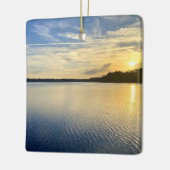 Sunset Over Wildcat Lake Keramikornament (Links)