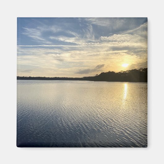 Sunset Over Wildcat Lake Magnet (Vorne)