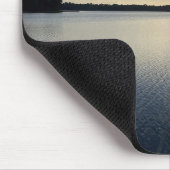 Sunset Over Wildcat Lake Mousepad (Ecke)