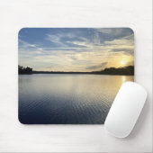 Sunset Over Wildcat Lake Mousepad (Mit Mouse)