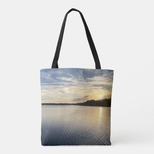 Sunset Over Wildcat Lake Tasche (Rückseite)