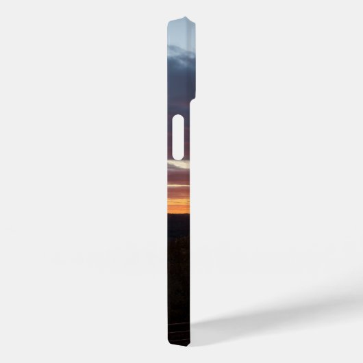 Sunset Over Wildfire iPhone Case (Rückseite / Rechts)