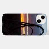Sunset Over Wildfire iPhone Case (Rückseite (Horizontal))
