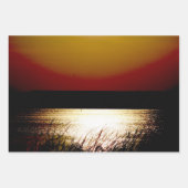 Sunset Packpapier Geschenkpapier Set (Vorderseite)