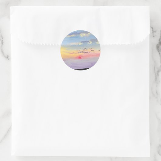 Sunset Painting Stickers (Tasche)