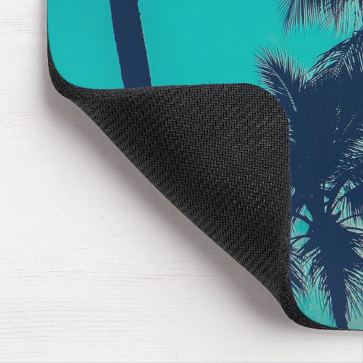 Sunset Palms Art Mousepad (Ecke)