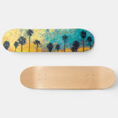 Sunset Palms Cruiser Board Skateboard (Horizontal)