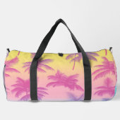 Sunset Palms Reise Duffle Bag (Rückseite)