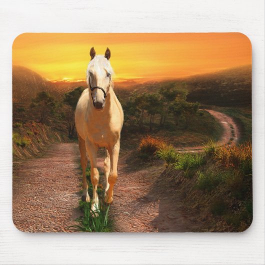 Sunset Palomino Mousepad (Vorne)