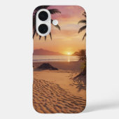 Sunset Paradise Case-Mate iPhone Hülle (Rückseite)