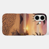 Sunset Paradise Case-Mate iPhone Hülle (Rückseite (Horizontal))